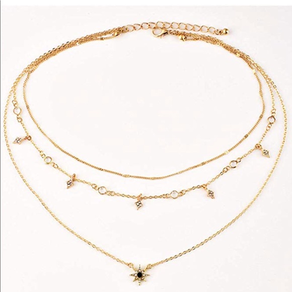 LAST ONE ⭐️️Star Pendent Necklace Fashion Choker - Picture 2 of 3